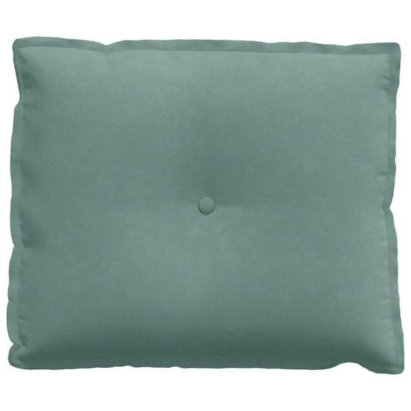Rückenkissen Meergrün 60 x 50 cm Cordstoff