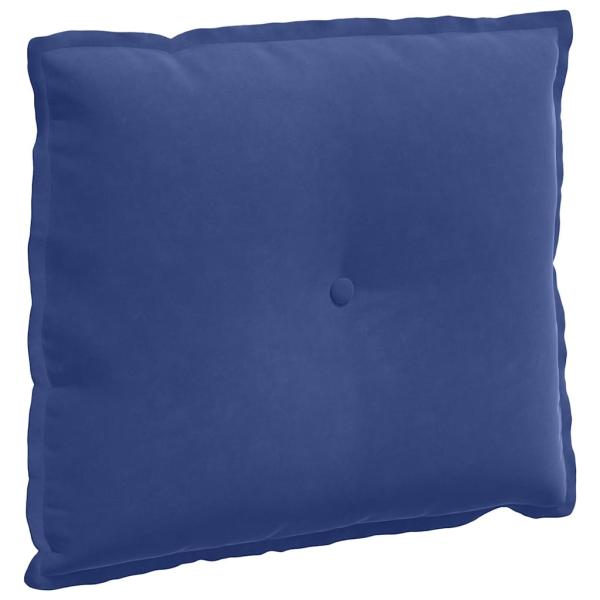 Rückenkissen Polizeiblau 60 x 50 cm Cordstoff