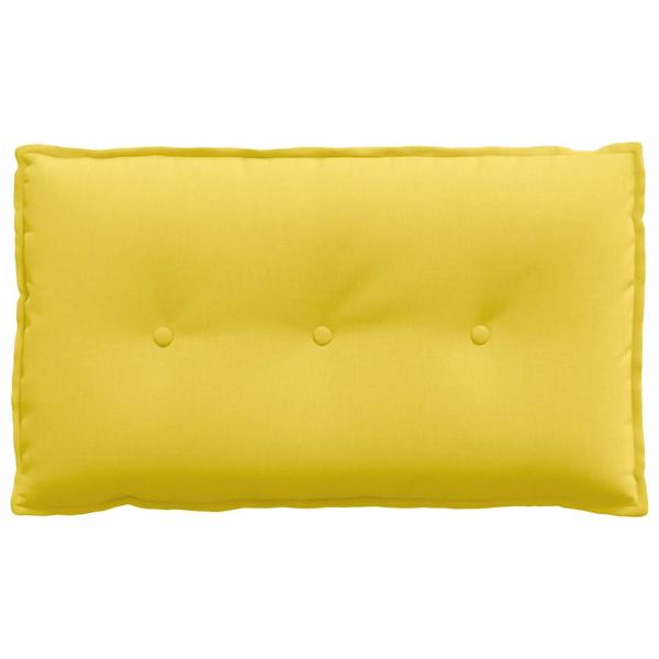 Rückenkissen Helles Gelb 80 x 19 x 50 cm Stoff