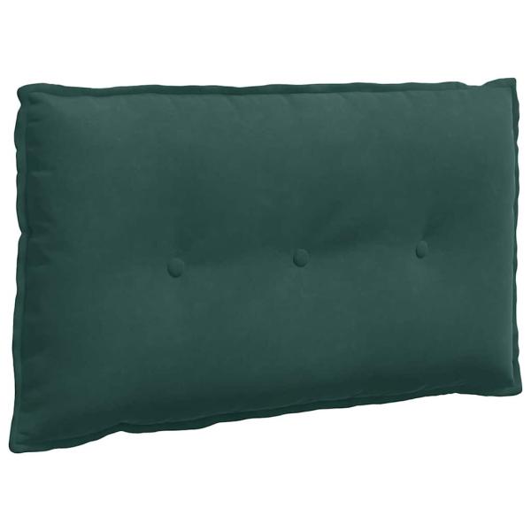 Rückenkissen Dunkelgrün 80 x 50 cm Cordstoff