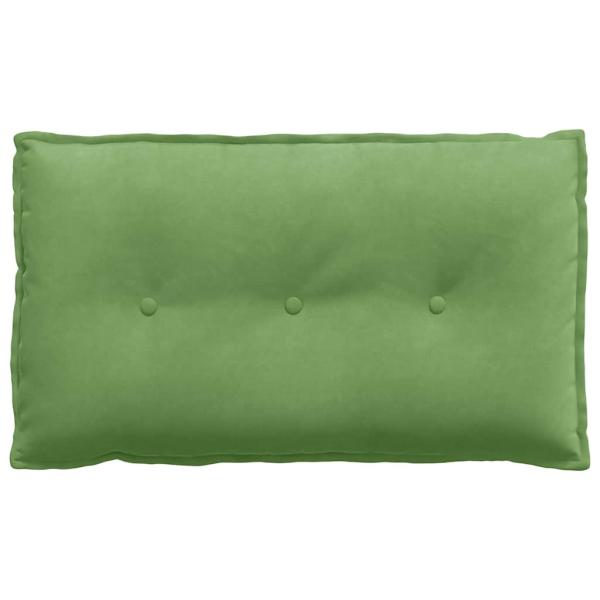 Rückenkissen Hellgrün 80 x 50 cm Cordstoff