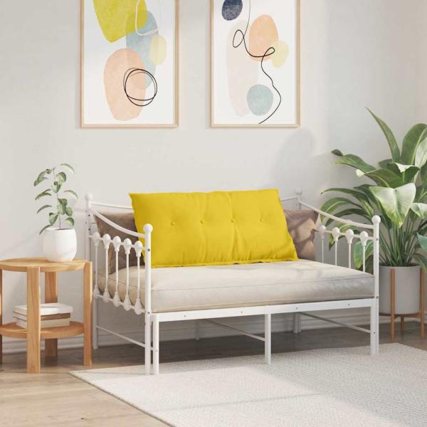 Rückenkissen Helles Gelb 100 x 19 x 50 cm Stoff