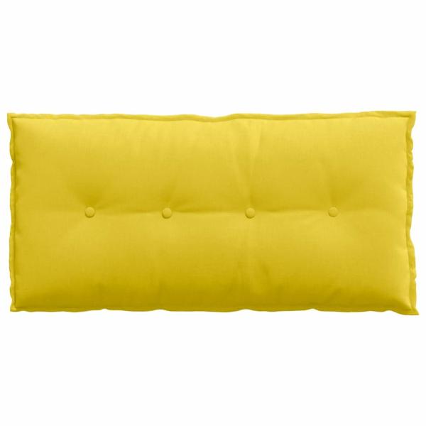Rückenkissen Helles Gelb 100 x 19 x 50 cm Stoff