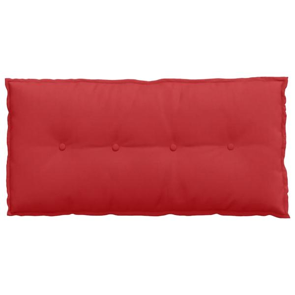 Rückenkissen Rot 100 x 19 x 50 cm Stoff