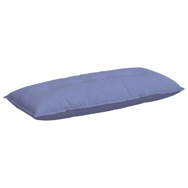 Rückenkissen Jeans blau 120 x 19 x 50 cm Stoff