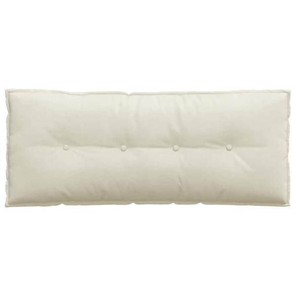 Rückenkissen Creme 120 x 50 cm Cordstoff
