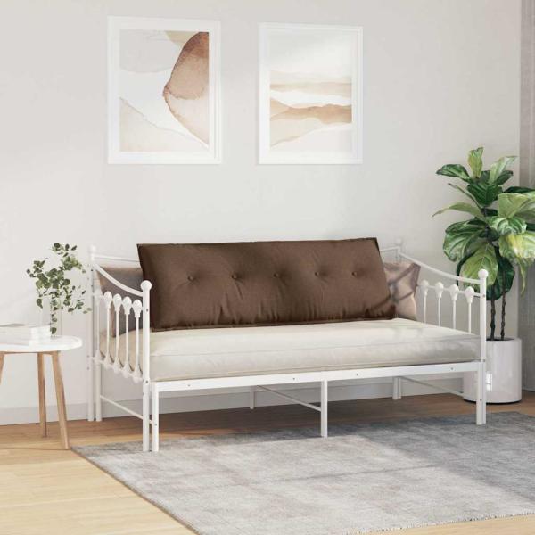 Rückenkissen Braun 140 x 19 x 50 cm Stoff