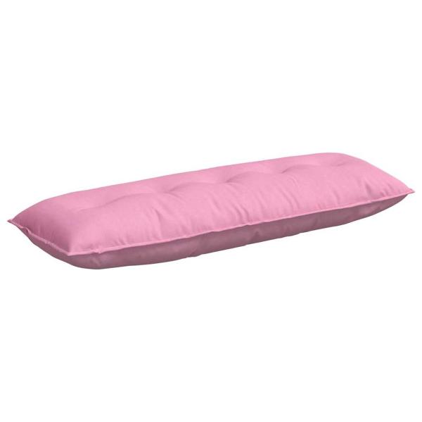 Rückenkissen Rosa 140 x 19 x 50 cm Stoff