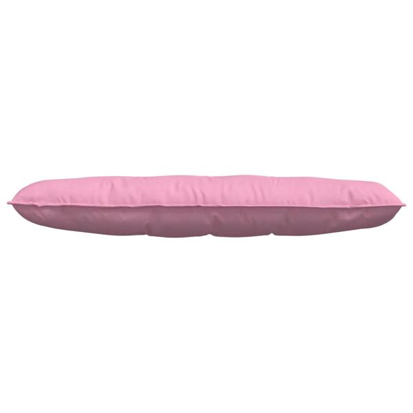 Rückenkissen Rosa 140 x 19 x 50 cm Stoff