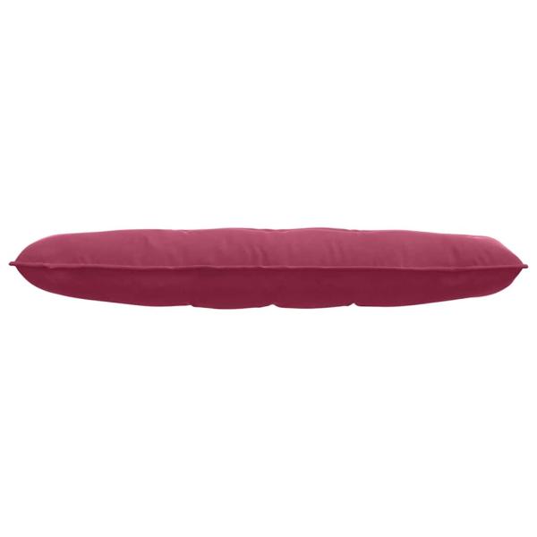 Rückenkissen Weinrot 140 x 50 cm Cordstoff