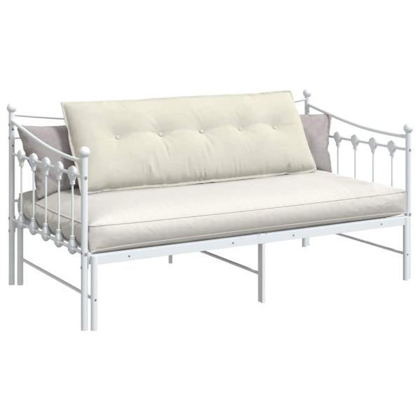 Rückenkissen Creme 140 x 50 cm Cordstoff