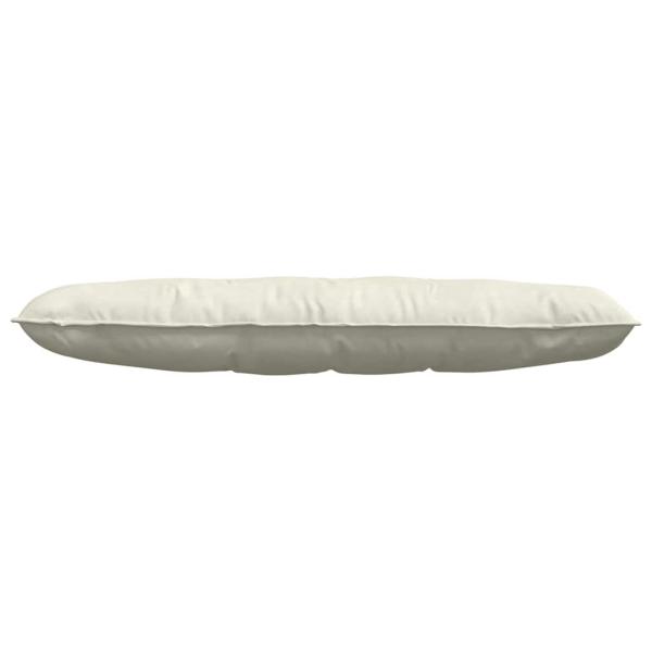 Rückenkissen Creme 140 x 50 cm Cordstoff