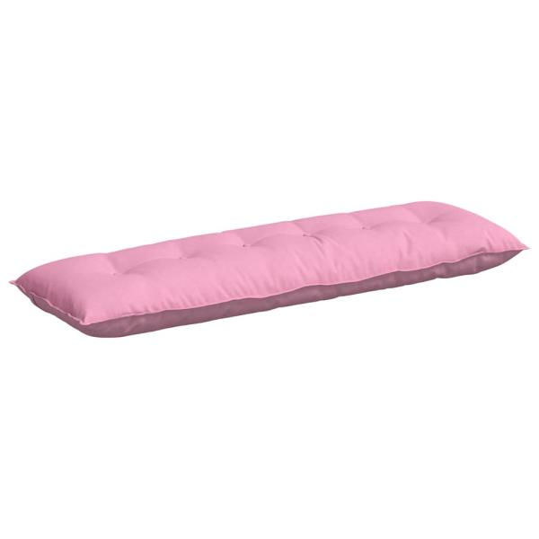 Rückenkissen Rosa 160 x 19 x 50 cm Stoff