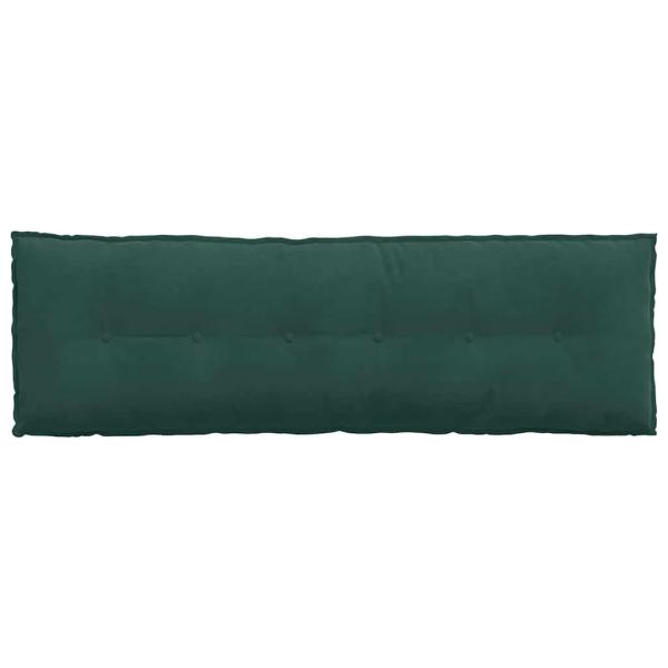 Rückenkissen Dunkelgrün 160 x 50 cm Cordstoff