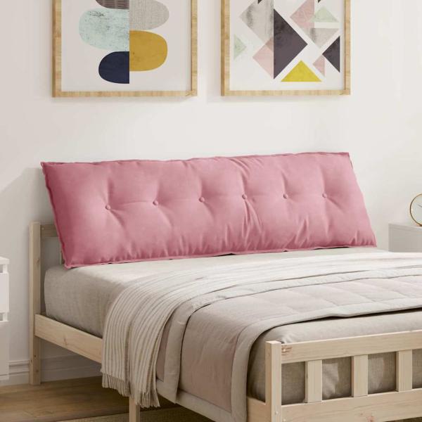 ARDEBO.de - Rückenkissen Rosa 160 x 50 cm Cordstoff