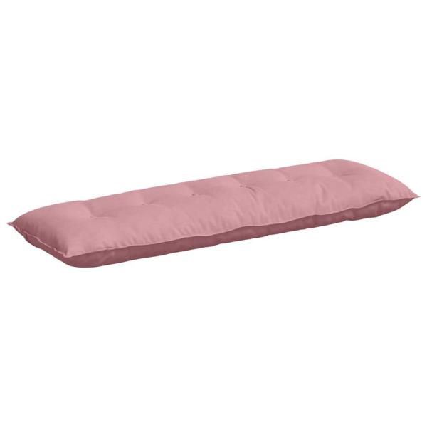 Rückenkissen Rosa 160 x 50 cm Cordstoff