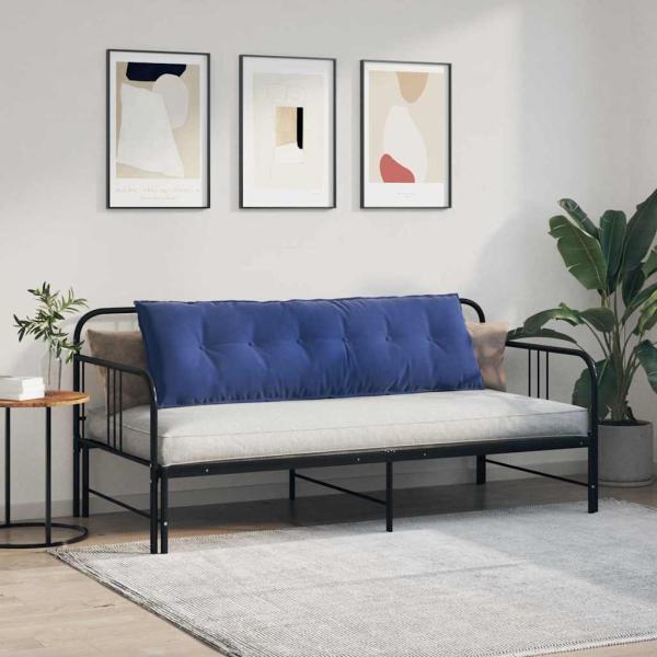Rückenkissen Polizeiblau 160 x 50 cm Cordstoff