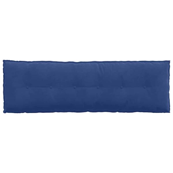 Rückenkissen Polizeiblau 160 x 50 cm Cordstoff
