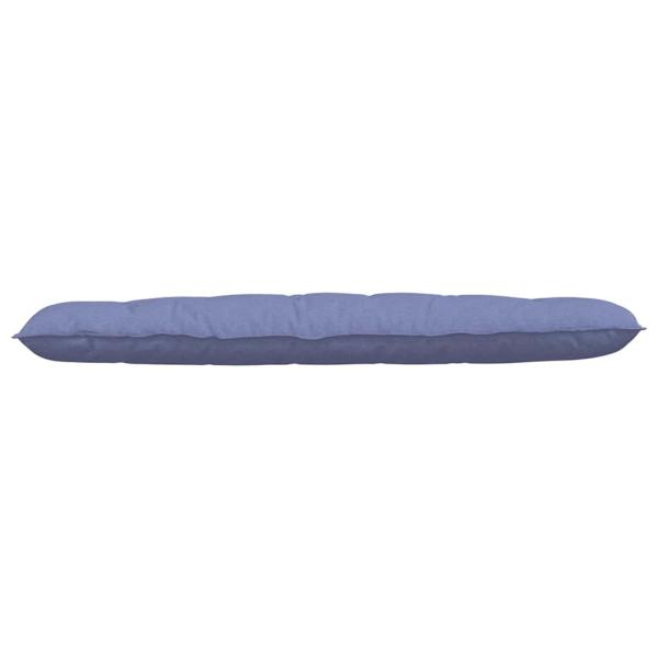 Rückenkissen Jeans blau 180 x 19 x 50 cm Stoff