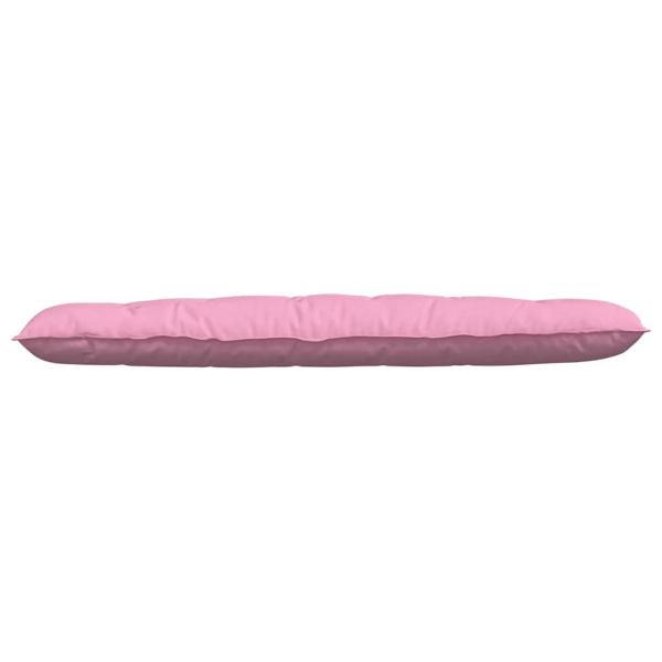 Rückenkissen Rosa 180 x 19 x 50 cm Stoff