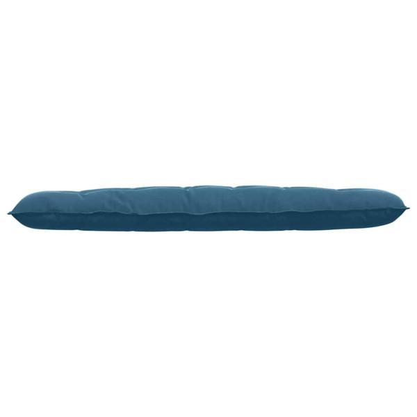 Rückenkissen Blau 180 x 50 cm Cordstoff