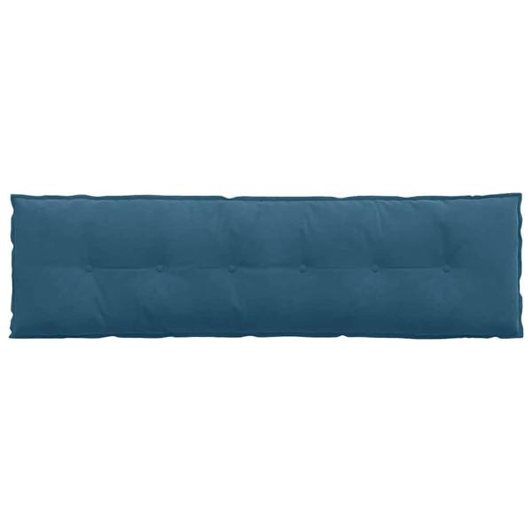 Rückenkissen Blau 180 x 50 cm Cordstoff