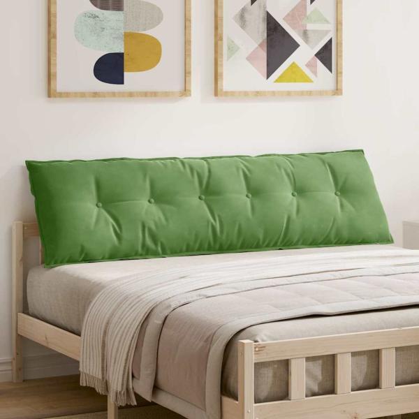 ARDEBO.de - Rückenkissen Hellgrün 180 x 50 cm Cordstoff