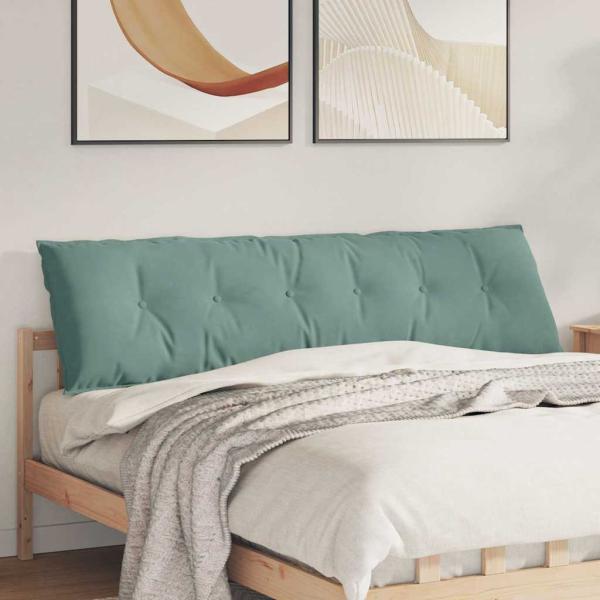 ARDEBO.de - Rückenkissen Meergrün 180 x 50 cm Cordstoff