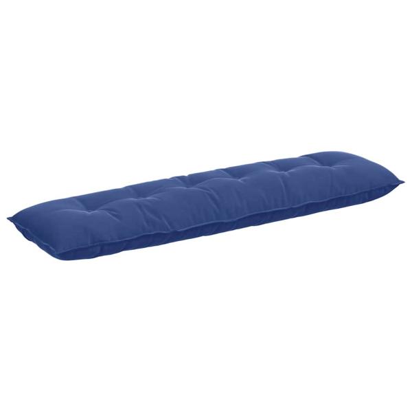 Rückenkissen Polizeiblau 180 x 50 cm Cordstoff