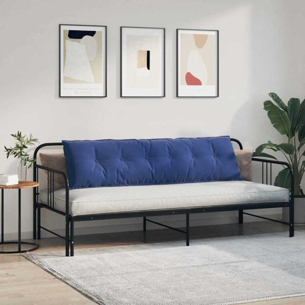 Rückenkissen Polizeiblau 180 x 50 cm Cordstoff