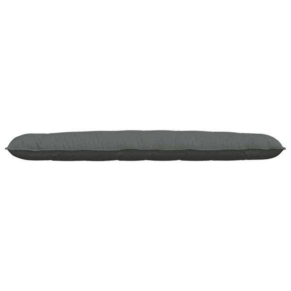 Rückenkissen Dunkelgrau 200 x 19 x 50 cm Stoff