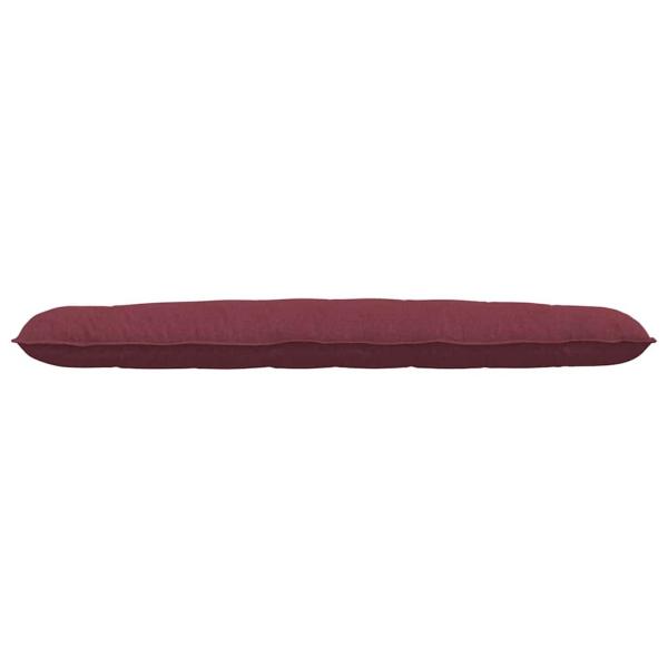 Rückenkissen Weinrot 200 x 19 x 50 cm Stoff