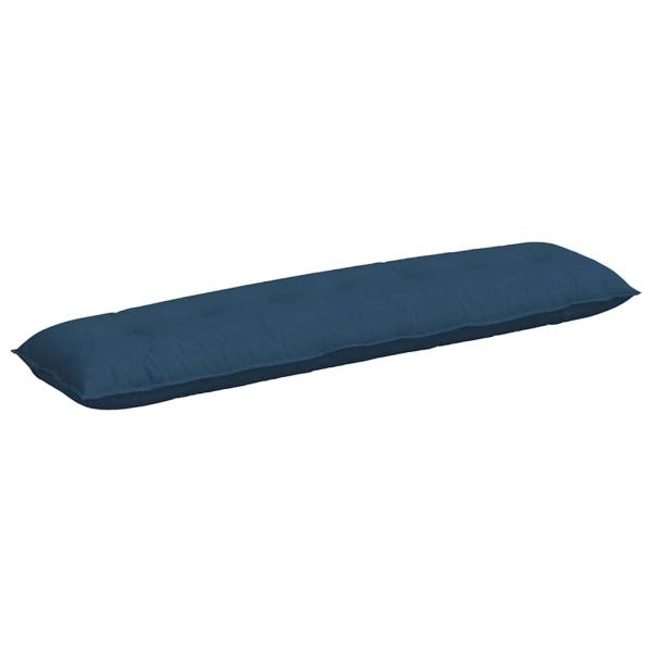 Rückenkissen Blau 200 x 19 x 50 cm Stoff