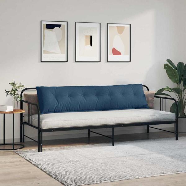 Rückenkissen Blau 200 x 19 x 50 cm Stoff