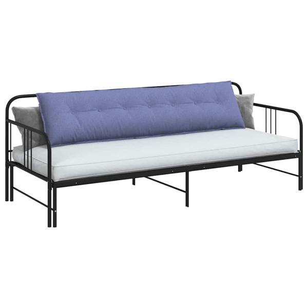 Rückenkissen Jeans blau 200 x 19 x 50 cm Stoff