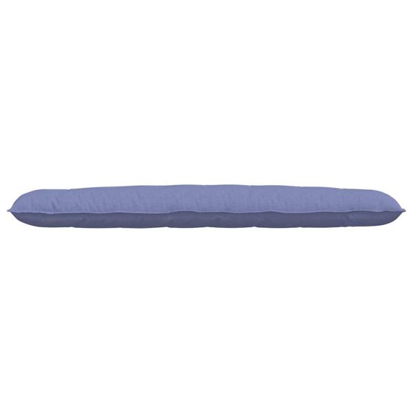 Rückenkissen Jeans blau 200 x 19 x 50 cm Stoff