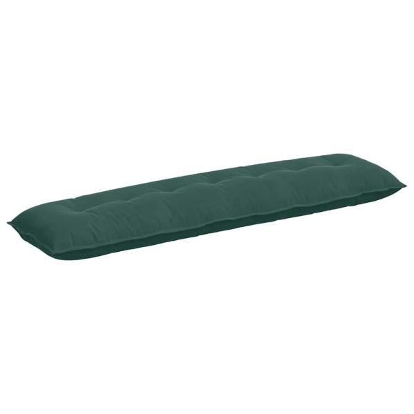 Rückenkissen Dunkelgrün 200 x 50 cm Cordstoff