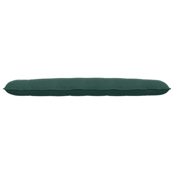 Rückenkissen Dunkelgrün 200 x 50 cm Cordstoff
