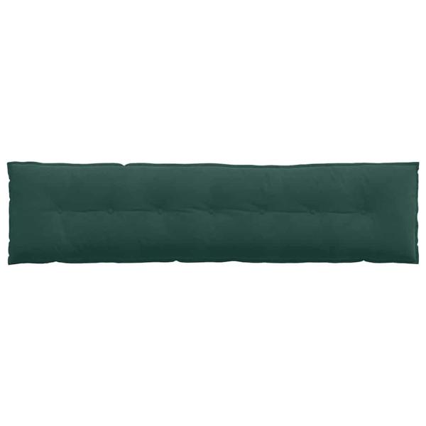 Rückenkissen Dunkelgrün 200 x 50 cm Cordstoff
