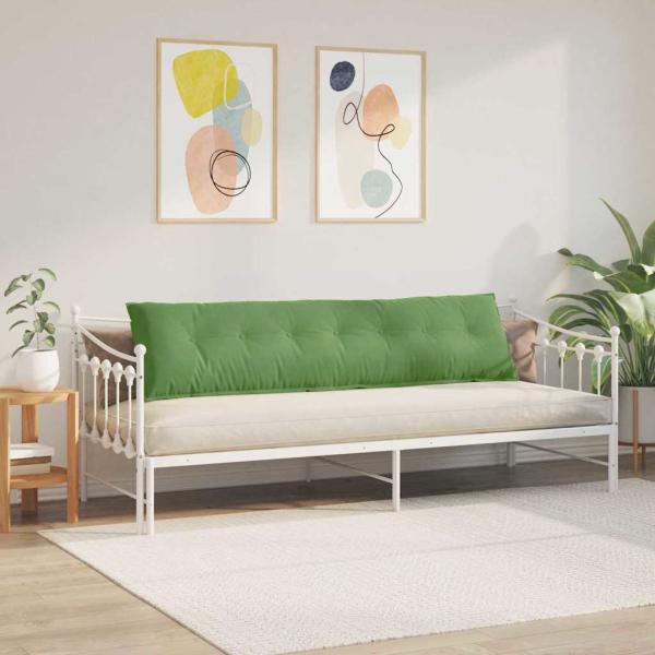 Rückenkissen Hellgrün 200 x 50 cm Cordstoff