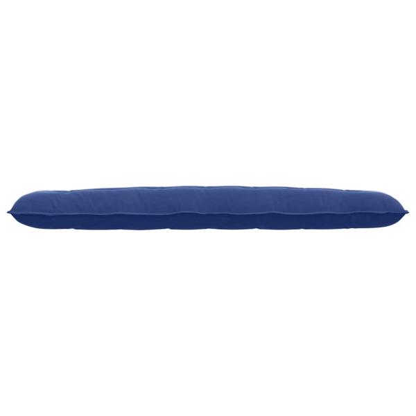 Rückenkissen Polizeiblau 200 x 50 cm Cordstoff