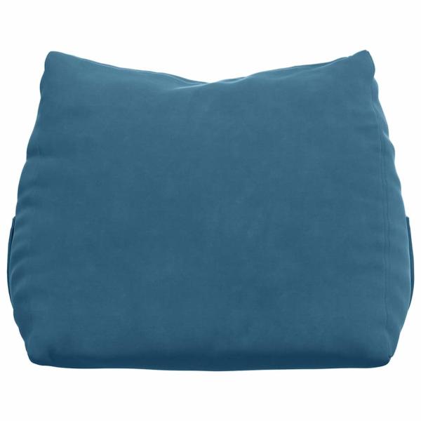 Rückenkissen Blau 45 x 20 x 35 cm Cordstoff