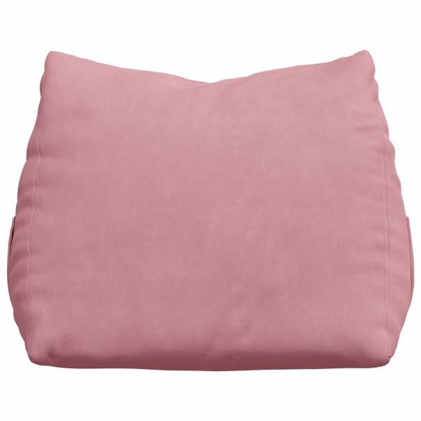Rückenkissen Rosa 45 x 20 x 35 cm Cordstoff