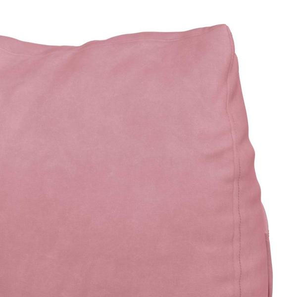 Rückenkissen Rosa 45 x 20 x 35 cm Cordstoff