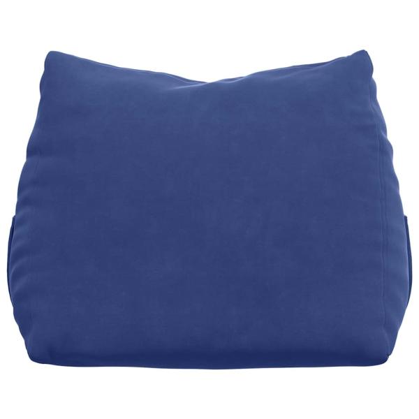 Rückenkissen Polizeiblau 45 x 20 x 35 cm Cordstoff