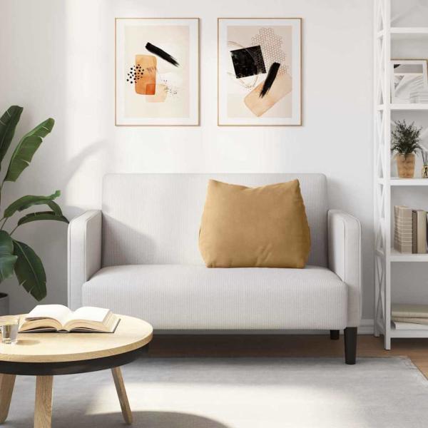 Rückenkissen Braun 60 x 20 x 50 cm Cordstoff