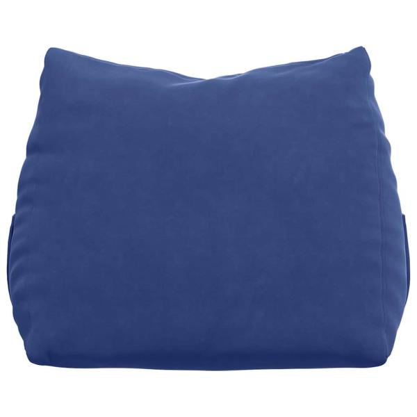 Rückenkissen Polizeiblau 60 x 20 x 50 cm Cordstoff