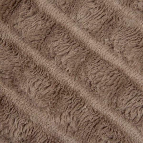 Überwurfdecke Kamel 150 x 130 cm Fleece