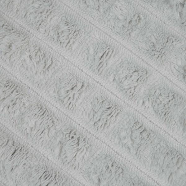 Überwurfdecke Grau 270 x 240 cm Fleece
