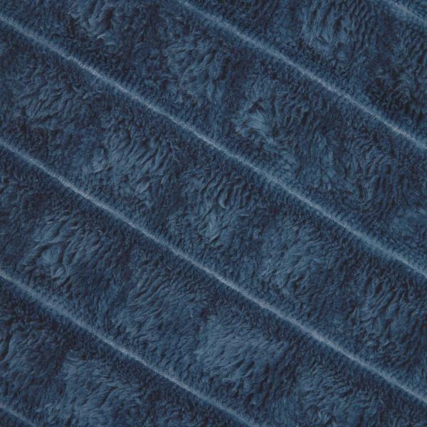 Überwurfdecke Marineblau 200 x 150 cm Fleece